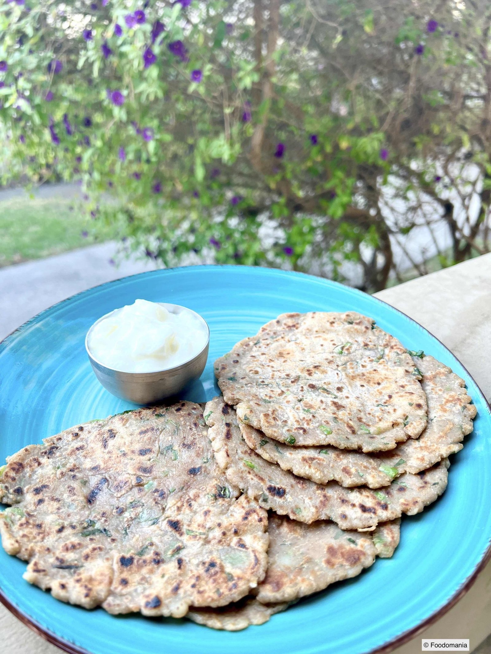 Singhara Paratha Recipe or Singode Atte ka Parata Recipe by Foodomania